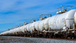 © hit1912 - Set of train tanks with oil and fuel transport by rail
