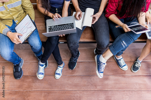 Cuadros en Lienzo Back to school education knowledge college university concept