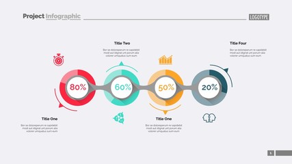 Poster - Business goal achievement slide template
