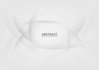 Aufkleber - abstract white background with smooth lines