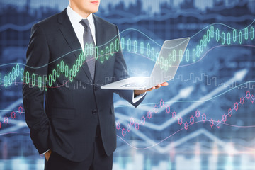 Aufkleber - Investment and trade concept