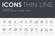 © palau83 - CREATIVE PROCESS Thin Line Icons