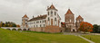 Medieval Mirsky Castle Complex. Autumn.