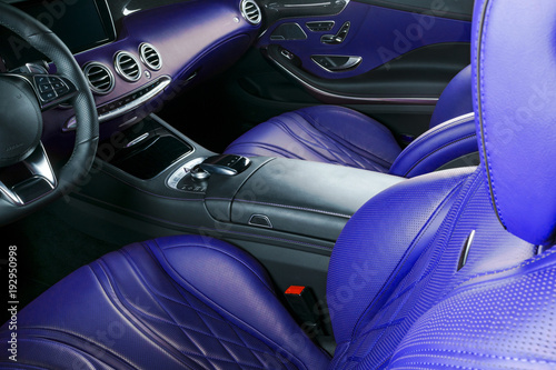 Modern Luxury Car Inside Interior Of Prestige Modern Car