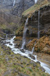 Waterfalls at Nervion river, Delika Canyon, Basque Country, Spain