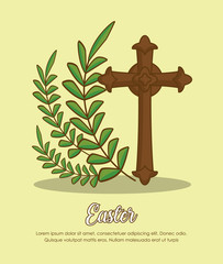 Wall Mural - easter celebration design