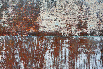 Rusty metal background