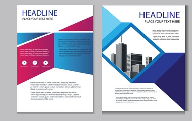 design cover book brochure flyer layout annual report business template