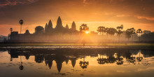 Temple Complex Angkor Wat Siem Reap, Cambodia