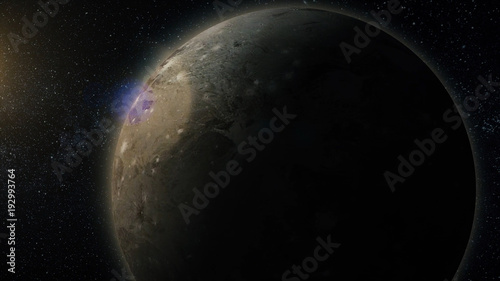 Solar System Named In English Europe The Moon Of Jupiter
