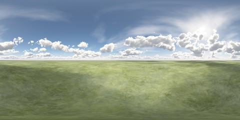 HDRI, environment map , Round panorama, spherical panorama, equidistant projection, land under heaven