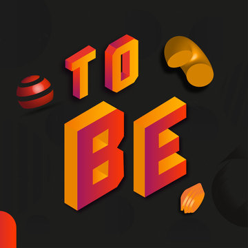 3d words to be