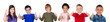 © Gelpi - Happy children saying Ok with their thumbs
