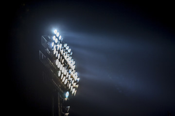 Wall Mural - Stadium lights