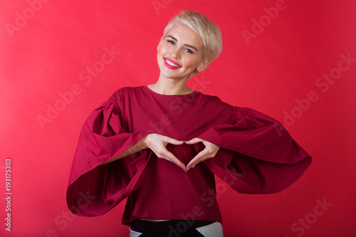 Beautiful Young Girl With A Snow White Smile And Healthy Teeth