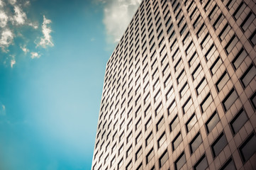 Building facade architecture cloudy sky