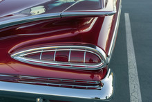 Tailight Of A 1959 Chevrolet Impala