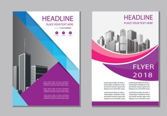 design cover book brochure flyer layout annual report business template