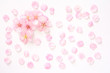 桜の花　白背景



