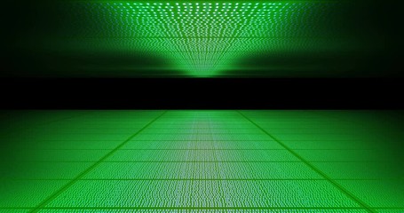 binary code numbers - concept of searching and finding the right code, information, bug, virus, etc.