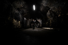 Man In Tunnel