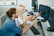 © puhhha - IT Team Working In Office. People Programming On Computer