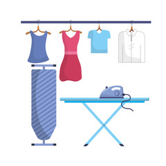 Sticker - laundry with electrical equipment and domestic job