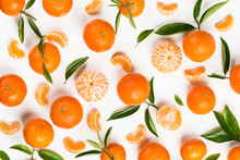 Tangerines Above View.