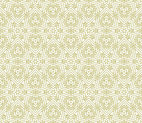 Poster - Seamless Colorful Retro Pattern Background
