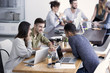 © Photographee.eu - Happy team brainstorming in office