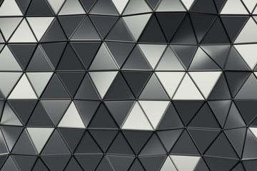 Wall Mural - lowpoly wallpaper,metallic background.