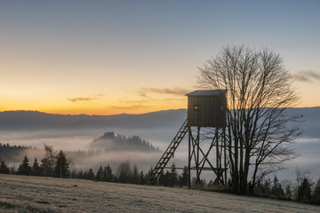 Wall Mural - hunting tower