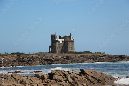 Plakat Dom na wybrzeżu Bretanii