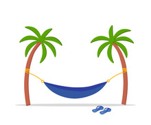 A Hammock Hanging In The