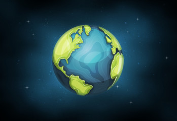 earth planet background