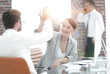 © ASDF - business team starting a new project