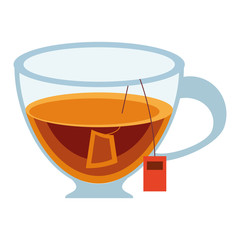 Canvas Print - Tea cup isolated icon vector illustration graphic design