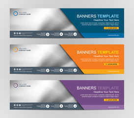 Wall Mural - abstract web banner design background or header templates