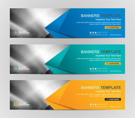 Wall Mural - abstract web banner design background or header templates