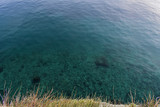 Fototapeta  - View from above at crystal clear sea