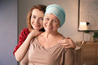 © Africa Studio - Young woman visiting her mother with cancer indoors