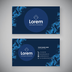 Wall Mural - Creative business card mock-up