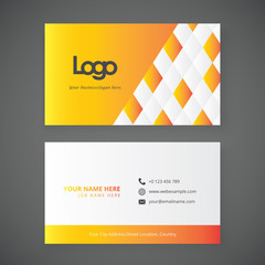 Wall Mural - Creative business card mock-up