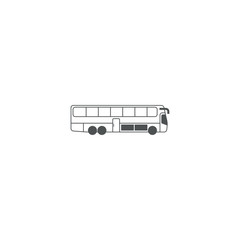 Poster - bus icon. sign design