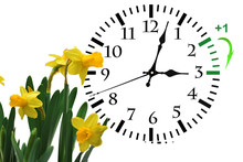 Daylight Saving Time. Change Clock To Summer Time.
