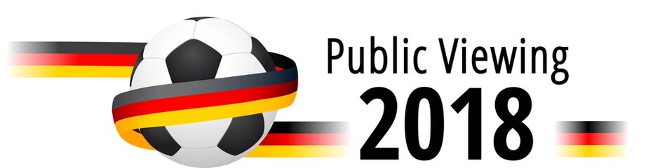 Sticker - Public Viewing 2018