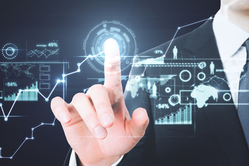 Poster - Future and analytics concept