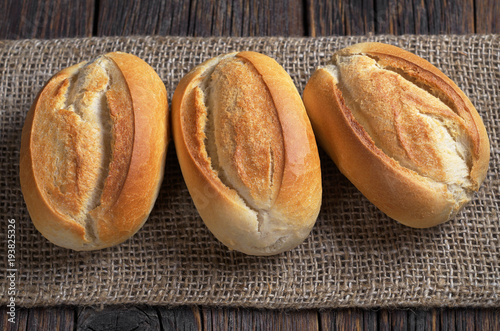 Plakat Bochenki białego chleba