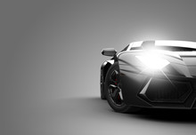 Black Modern Sport Car