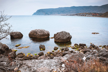 Wall Mural - Rocky beach